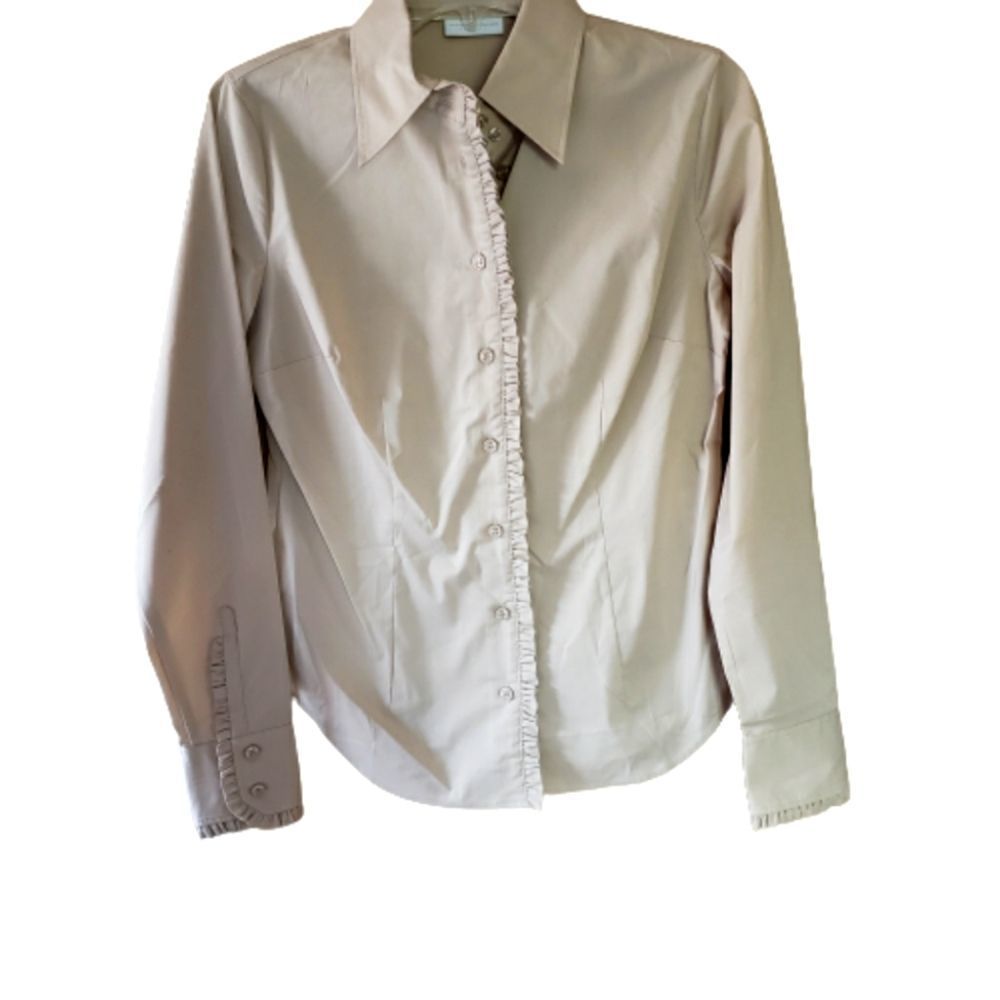 Woman's New York & Company Long sleeve Blouse Size Small